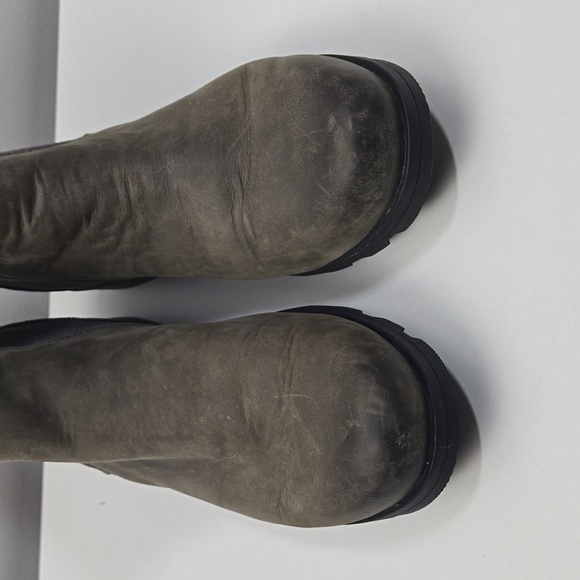 Sorel Emelie Zip Bootsie Waterproof Gray Boots - Picture 3 of 10